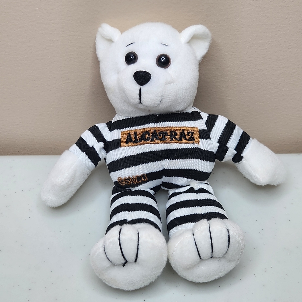 Alcatraz Prison Reject Collectible Plush Teddy Bear